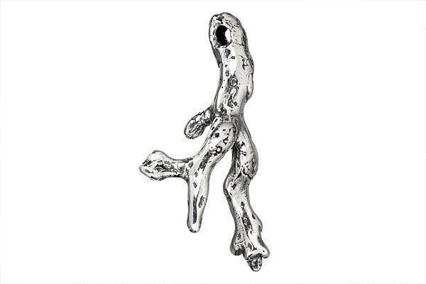 Sterling Silver Coral Branch, 50.0mm