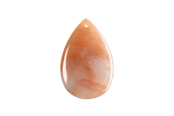 Pendant Oregon Picture Jasper Flat Briolette