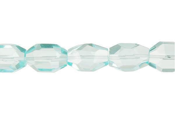 Aqua Quartz Super Faceted Nugget