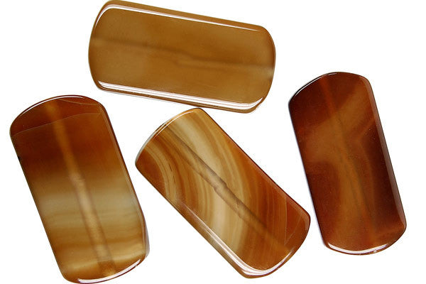 Pendant Sardonyx (Coffee) Fancy Rectangle
