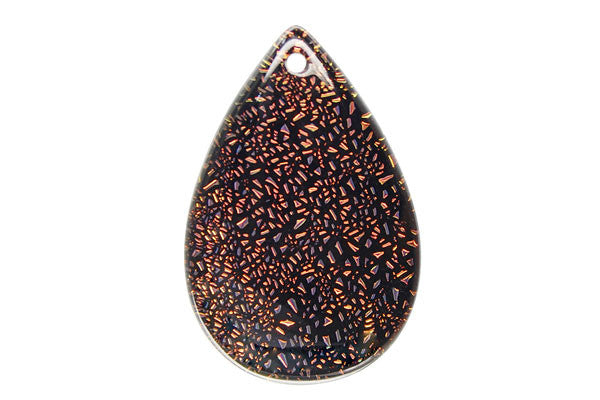 Pendant Dichroic Glass Flat Briolette (VR-18)