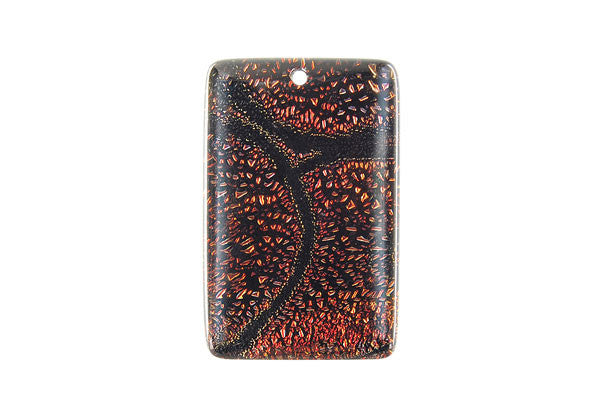 Pendant Dichroic Glass Rectangle (VR-12)