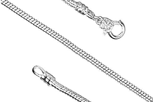 Pandora Style Bracelet, Silver-Plated with Trigger Textured Clasp, 3mm