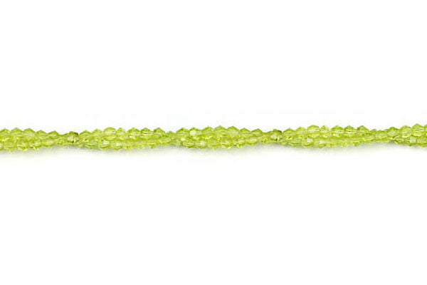 Chinese Crystal (Peridot) Bicone