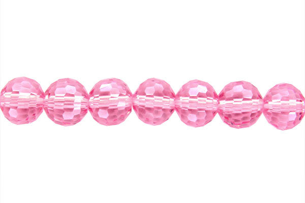 Chinese Crystal Round Faceted Beads, 15-Inch Strand, Beads for Jewelry Making