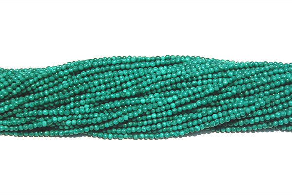 Malachite Round Beads, 16-Inch Strand, Beads for Jewelry Making