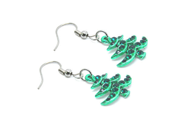 Silver-Plated Christmas Tree (Green)