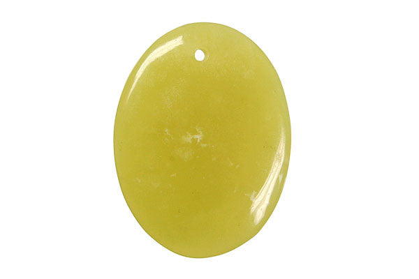Bundle Deal Pendant Olive Jade Flat Oval, Pendant for Jewelry Making