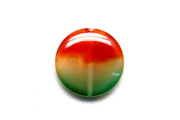 Pendant Agate (Rainbow) Coin