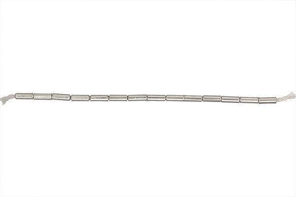 Hill Tribe Silver Plain Tube, 4.0mm