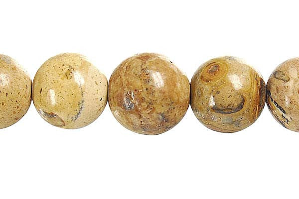 New Picture Jasper Round Beads, 16-Inch Strand, Beads for Jewelry Making