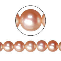 Fine Grade (FWP) Pink (Natural) (Round AA Grade), 9mm