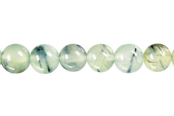 Prehnite Round Beads