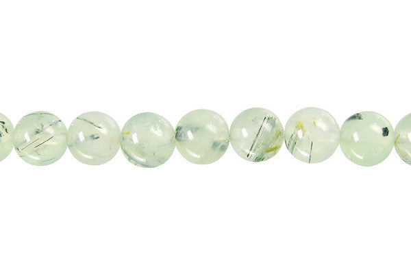 Prehnite Round Beads