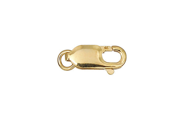 Gold Filled Lobster Claw Clasp W/ring, 4.5x12.0mm