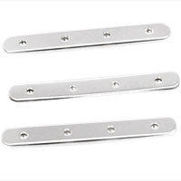 Sterling Silver 4-Strand Divider Bar for 6.0mm Bead, 2.5x22.0mm