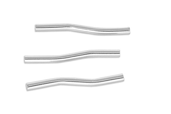 Sterling Silver Partial S Tube, 1.5x20.0mm