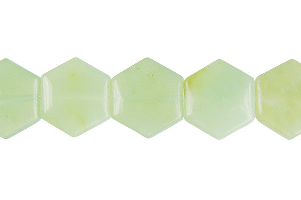 New Jade Octagon Beads, 16-Inch Strand, Beads for Jewelry Making
