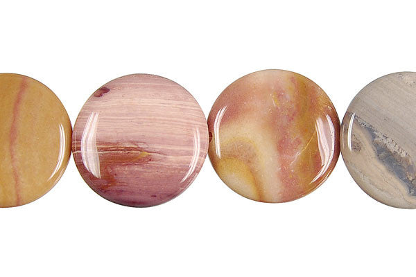 Rainbow Onyx Coin Beads