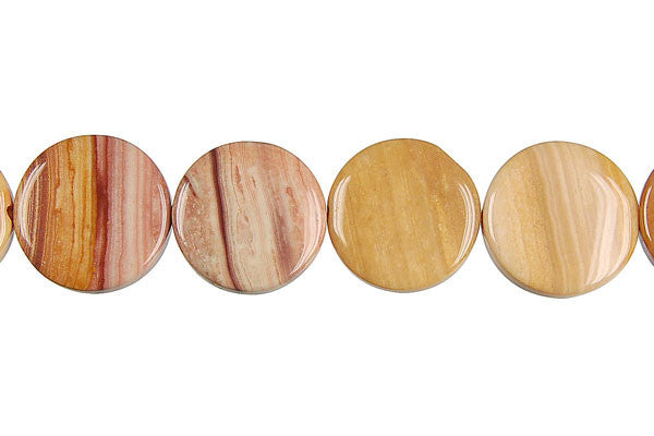 Rainbow Onyx Coin Beads