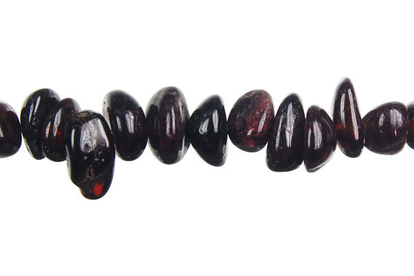 Garnet Nugget Beads, 16-Inch Strand, Beads for Jewelry Making