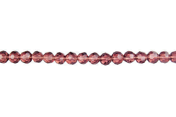 Chinese Crystal (Amethyst) Faceted Round