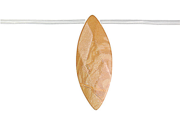 Wood Jasper Marquise Faceted Beads, 16-Inch Strand, Jewelry Making Supplies