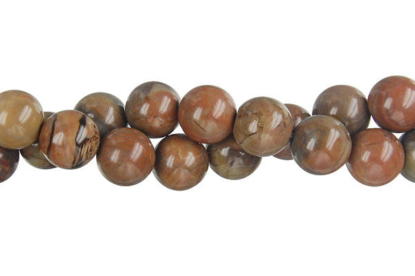 Amber Onyx Round Beads