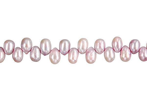 Violet (FWP) Rice (Top Drilled), 8x12mm