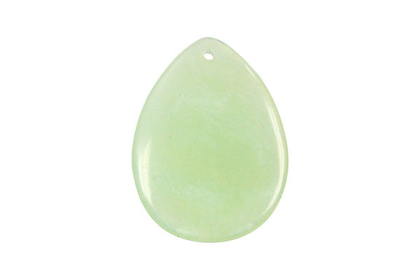 Pendant New Jade Flat Briolette