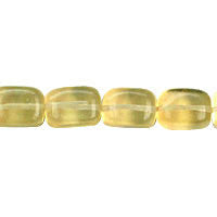 Citrine Quartz Smooth Nugget Beads, 16-Inch Strand, Beads for Jewelry Making