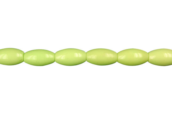 Howlite Apple Green Drum Beads, 16-Inch Strand, Beads for Jewelry Making