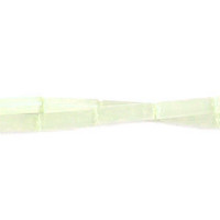 Light Mint Tube Beads, 16-Inch Strand, Beads for Jewelry Making