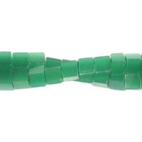 Emerald Cube Beads, 16-Inch Strand, Beads for Jewelry Making