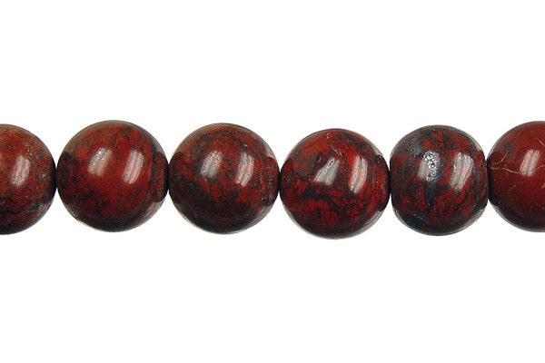 Poppy Jasper Round Beads