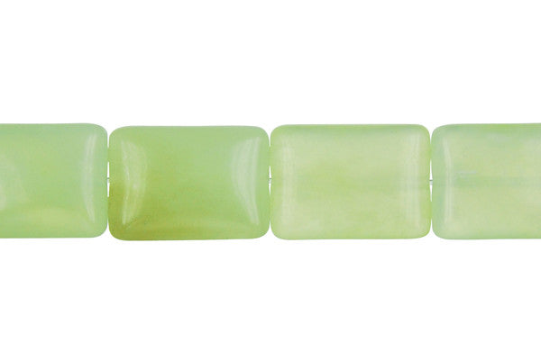 New Jade Rectangle Beads, 16-Inch Strand, Beads for Jewelry Making