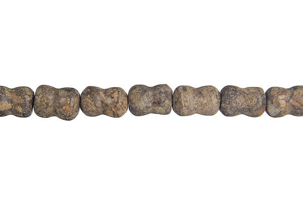 Picasso Jasper Peanut Beads, 16-Inch Strand, Beads for Jewelry Making