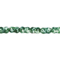 Green Spot Agate Peanut Beads, 16-Inch Strand, Beads for Jewelry Making
