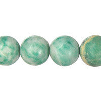 Tree Agate Round Beads, 16-Inch Strand, Jewelry Making Supplies