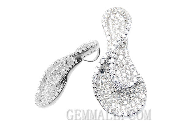 Sterling Silver CZ Paved Pendant Style (rhp0035)