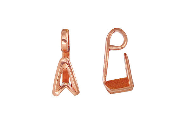 Copper Up Arrow Stone Hanger 20.0x7.0mm