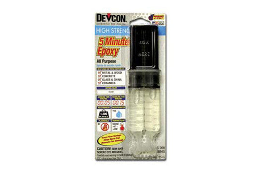 5 Minutes Epoxy/dev Syringe, 25ml, Jewelry Making Supplies