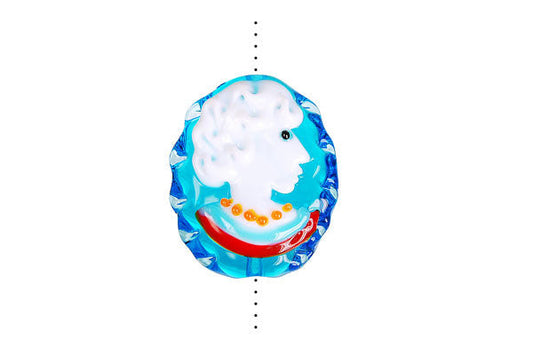 Pendant Murano Foil Glass Cameo (YH03)