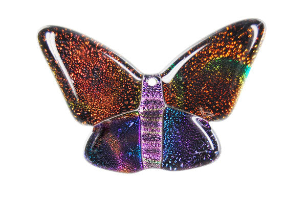 Dichroic Glass Pendants: Flat Oval, Briolette & Coin & More - 120 Styles