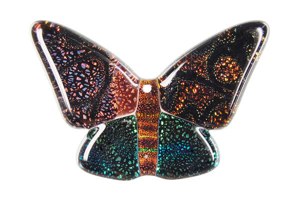 Dichroic Glass Pendants: Flat Oval, Briolette & Coin & More - 120 Styles