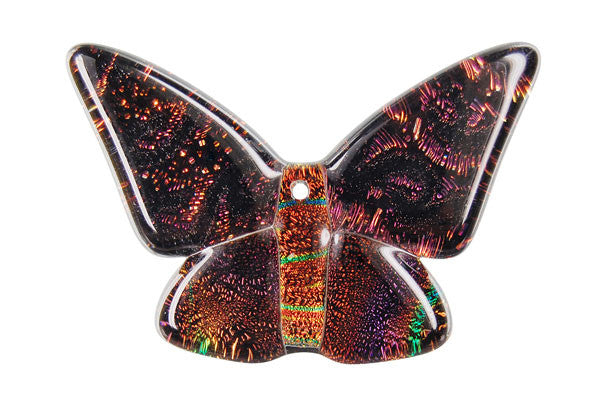 Dichroic Glass Pendants: Flat Oval, Briolette & Coin & More - 120 Styles