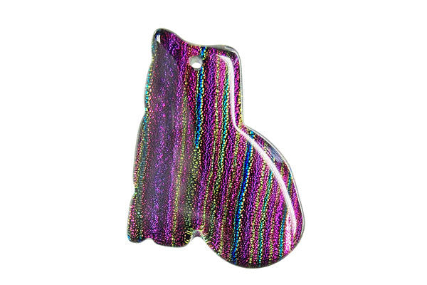 Dichroic Glass Pendants: Flat Oval, Briolette & Coin & More - 120 Styles