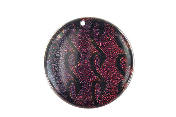 Dichroic Glass Pendants: Flat Oval, Briolette & Coin & More - 120 Styles