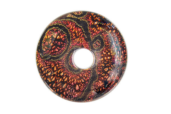 Dichroic Glass Pendants: Flat Oval, Briolette & Coin & More - 120 Styles