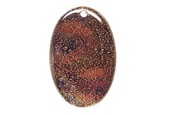 Dichroic Glass Pendants: Flat Oval, Briolette & Coin & More - 120 Styles